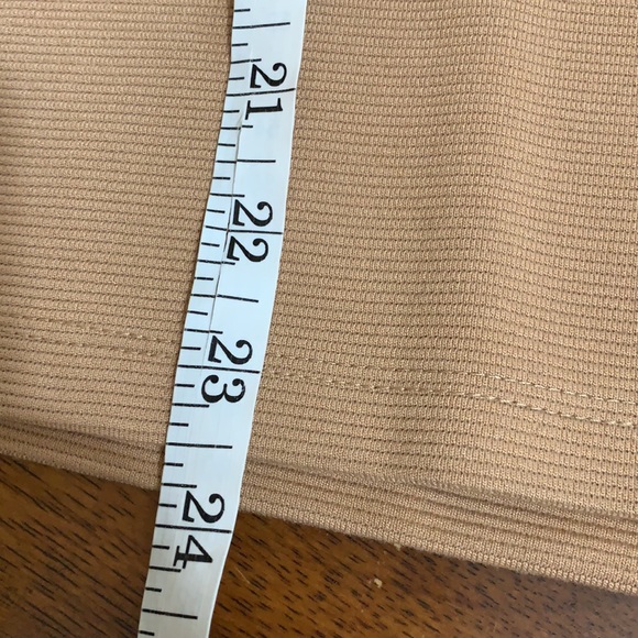 Ann Taylor Puffy Sleeve Ponte Knit Ribbed Top - Picture 8 of 8